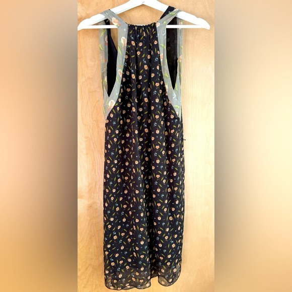 J. Crew Floral Tiered Silk Midi Sundress - Picture 6 of 8